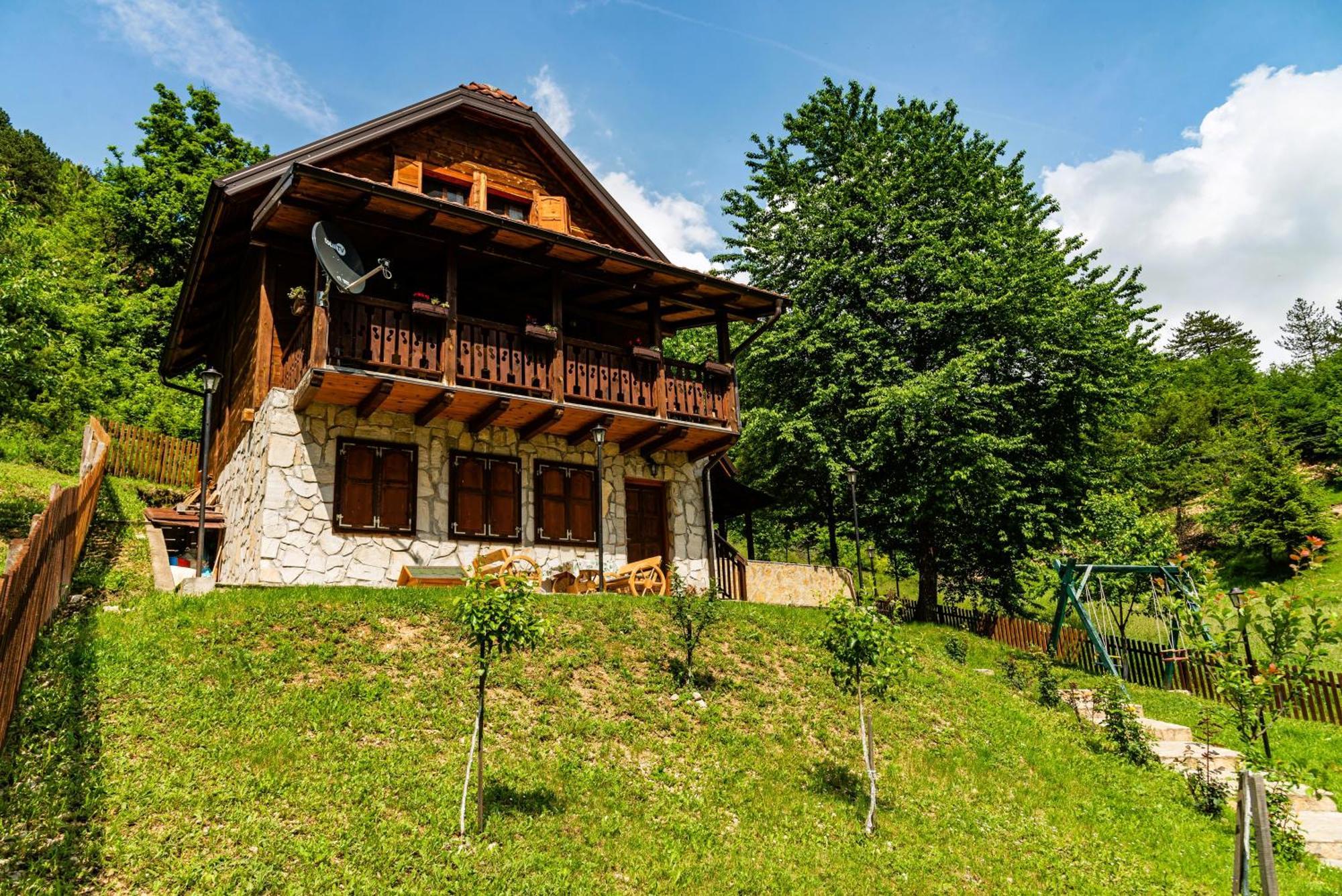 Drvene Kuce Suska - Wooden Houses Suska Zaovine Quarto foto